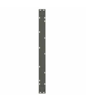 Picioare de masă în formă de V, 3 buc., antracit, 100x(72-73,3) cm, oțel - WOODBB2736