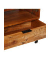 Comodă TV cu picioare, aspect vintage, din lemn masiv reciclat, 118 x 35 x 45 cm, handmade Comodă TV cu picioare, aspect vintage, din lemn masiv reciclat, 118 x 35 x 45 cm, handmade