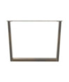 Picioare de masă în formă de V, 3 buc., oțel natural, 100 x (72-73,3) cm - WOODBB2757
