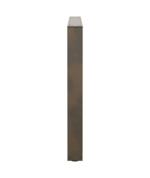 Picioare de masă în formă de V, 3 buc., oțel natural, 100 x (72-73,3) cm - WOODBB2757