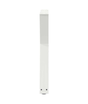 Picioare masă de sufragerie, 2 buc., alb, 50x(72-73,3) cm, oțel - WOODBB2759