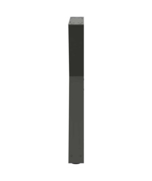 Picioare masă de sufragerie, 2 buc., antracit, 50x(72-73,3) cm, oțel - WOODBB2760