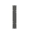 Picioare masă de sufragerie, 2 buc., antracit, 50x(72-73,3) cm, oțel - WOODBB2760