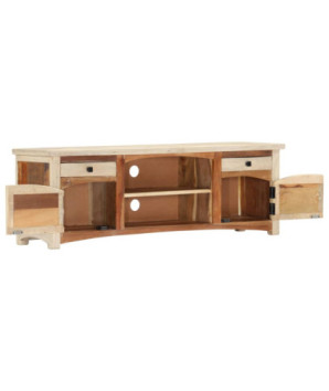 Comodă TV, 120 x 30 x 40 cm, lemn reciclat - WOODBB292