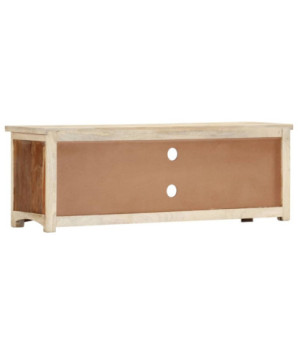 Comodă TV, 120 x 30 x 40 cm, lemn reciclat - WOODBB292