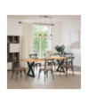 Picioare masă de sufragerie, 2 buc., negru, 70x(72-73,3) cm, oțel - WOODBB2764 Picioare masă de sufragerie, 2 buc., negru, 70x(72-73,3) cm, oțel - WOODBB2764