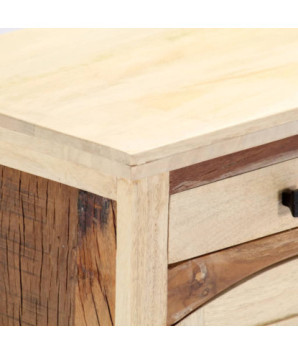 Comodă TV, 120 x 30 x 40 cm, lemn reciclat - WOODBB292