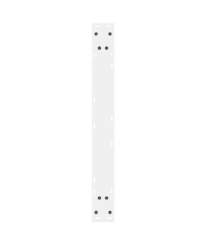 Picioare masă de sufragerie, 2 buc., alb, 70x(72-73,3) cm, oțel - WOODBB2765