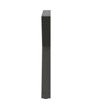 Picioare masă de sufragerie, 2 buc., antracit, 70x(72-73,3) cm, oțel - WOODBB2766