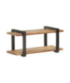Comodă TV, 90 x 40 x 40 cm, lemn reciclat, cu aspect industrial - WOODBB293 Comodă TV, 90 x 40 x 40 cm, lemn reciclat, cu aspect industrial - WOODBB293