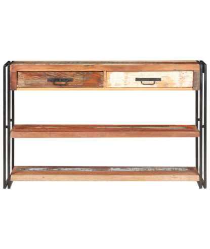 Servantă, 120 x 30 x 75 cm, lemn reciclat - WOODBB2769