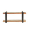 Comodă TV, 90 x 40 x 40 cm, lemn reciclat, cu aspect industrial - WOODBB293 Comodă TV, 90 x 40 x 40 cm, lemn reciclat, cu aspect industrial - WOODBB293