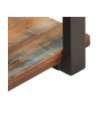 Comodă TV, 90 x 40 x 40 cm, lemn reciclat, cu aspect industrial - WOODBB293 Comodă TV, 90 x 40 x 40 cm, lemn reciclat, cu aspect industrial - WOODBB293