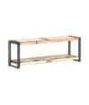 Comodă TV, 120 x 30 x 40 cm, lemn reciclat, cu aspect industrial - WOODBB294 Comodă TV, 120 x 30 x 40 cm, lemn reciclat, cu aspect industrial - WOODBB294