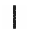 Picioare masă de sufragerie, 2 buc., negru, 80x(72-73,3) cm, oțel - WOODBB2788