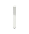 Picioare masă de sufragerie, 2 buc., alb, 80x(72-73,3) cm, oțel - WOODBB2789