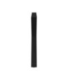 Picioare masă de sufragerie, 2 buc., negru, 90x(72-73,3) cm, oțel - WOODBB2792