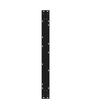 Picioare masă de sufragerie, 2 buc., negru, 90x(72-73,3) cm, oțel - WOODBB2792