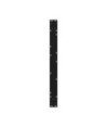 Picioare masă de sufragerie, 2 buc., negru, 90x(72-73,3) cm, oțel - WOODBB2792