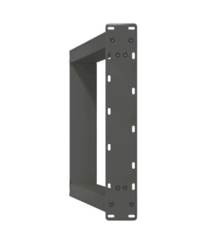 Picioare de masă consolă în formă de U, 2 buc., antracit, 38x(72-73) cm, oțel - WOODBB2808