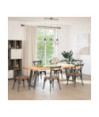 Picioare de masă în formă de U, 2 buc., antracit, 50x(72-73) cm, oțel - WOODBB2810