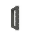 Picioare de masă în formă de U, 2 buc., antracit, 50x(72-73) cm, oțel - WOODBB2810