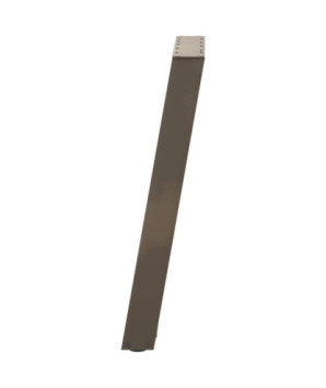Picioare de masă în formă de U, 2 buc., oțel natural, 50x(72-73) cm - WOODBB2811