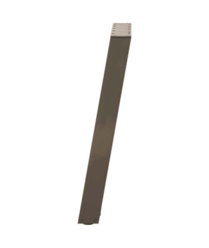 Picioare de masă în formă de U, 2 buc., oțel natural, 60 x (72-73) cm - WOODBB2813