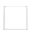 Picioare de masă în formă de U, 2 buc., alb, 70x(72-73) cm, oțel - WOODBB2814