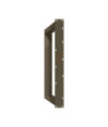 Picioare de masă în formă de U, 2 buc., oțel natural, 80x(72-73) cm - WOODBB2816