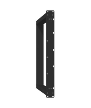 Picioare de masă în formă de U, 2 buc., negru, 90x(72-73) cm, oțel - WOODBB2817