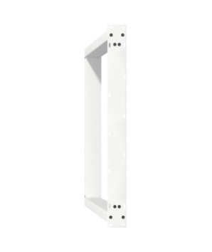 Picioare de masă în formă de U, 2 buc., alb, 90x(72-73) cm, oțel - WOODBB2828