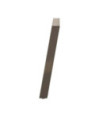 Picioare de masă în formă de U, 2 buc., oțel natural, 90x(72-73) cm - WOODBB2830