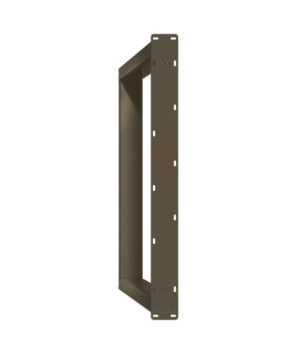 Picioare de masă în formă de U, 2 buc., oțel natural, 90x(72-73) cm - WOODBB2830