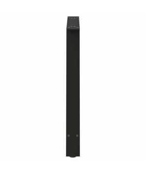 Picioare de masă în formă de A, 2 buc., negru, 90x(72-73) cm, oțel - WOODBB2831