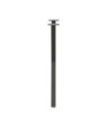 Picioare de masă în formă de X, 2 buc., antracit, 50x(72-73) cm, oțel - WOODBB2832