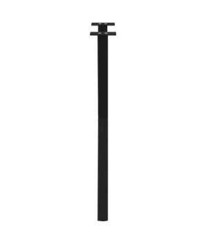 Picioare de masă în formă de X, 2 buc., negru, 57x(72-73) cm, oțel - WOODBB2834
