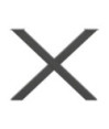 Picioare de masă în formă de X, 2 buc., antracit, 90x(72-73) cm, oțel - WOODBB2837 Picioare de masă în formă de X, 2 buc., antracit, 90x(72-73) cm, oțel - WOODBB2837