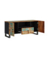Dulap TV, 105x33,5x46 cm, lemn reciclat&lemn prelucrat - WOODBB300 Dulap TV, 105x33,5x46 cm, lemn reciclat&lemn prelucrat - WOODBB300