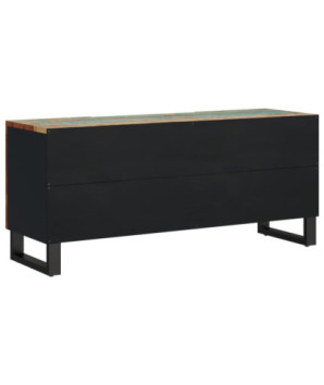 Dulap TV, 105x33,5x46 cm, lemn reciclat&lemn prelucrat - WOODBB300