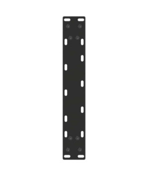 Picioare de masă consolă în formă de U, 2 buc., negru, 28x(72-73) cm, oțel - WOODBB2849