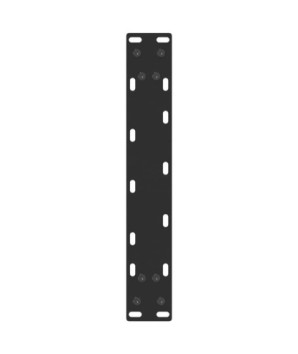 Picioare de masă consolă în formă de U, 2 buc., negru, 38x(72-73) cm, oțel - WOODBB2853