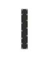 Picioare de masă în formă de U, 2 buc., negru, 50x(72-73) cm, oțel - WOODBB2857