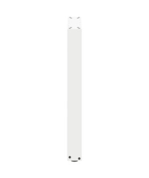 Picioare de masă în formă de U, 2 buc., alb, 50x(72-73) cm, oțel - WOODBB2868