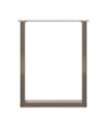 Picioare de masă în formă de U, 2 buc., oțel natural, 60 x (72-73) cm - WOODBB2873 Picioare de masă în formă de U, 2 buc., oțel natural, 60 x (72-73) cm - WOODBB2873