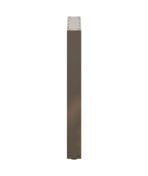Picioare de masă în formă de U, 2 buc., oțel natural, 60 x (72-73) cm - WOODBB2873