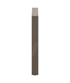 Picioare de masă în formă de U, 2 buc., oțel natural, 80x(72-73) cm - WOODBB2888