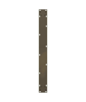 Picioare de masă în formă de U, 2 buc., oțel natural, 80x(72-73) cm - WOODBB2888