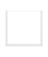 Picioare de masă în formă de U, 2 buc., alb, 90x(72-73) cm, oțel - WOODBB2889