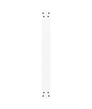 Picioare de masă în formă de U, 2 buc., alb, 90x(72-73) cm, oțel - WOODBB2889